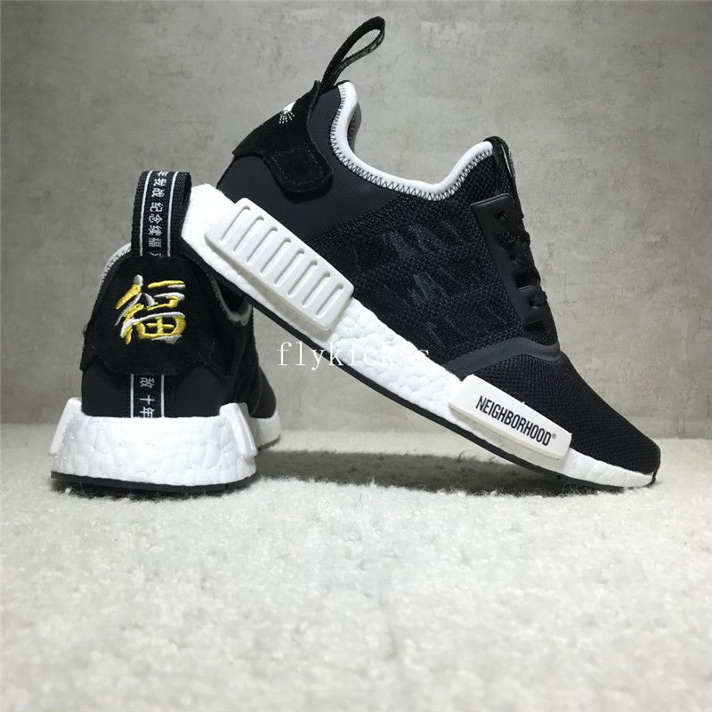 Neighborhood Invincible XAdidas NMD XR1 Black Real Boost